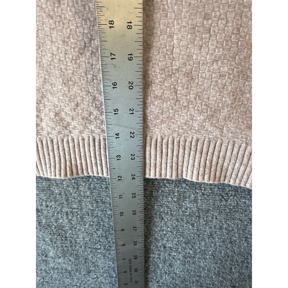 Cyrus, Women's Sweater ,Rosewood. Size M , Cable Knit, Pullover ,Split Hem - Picture 9 of 10